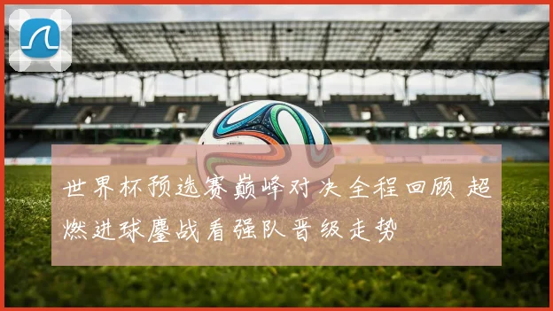 世界杯预选赛巅峰对决全程回顾 超燃进球鏖战看强队晋级走势